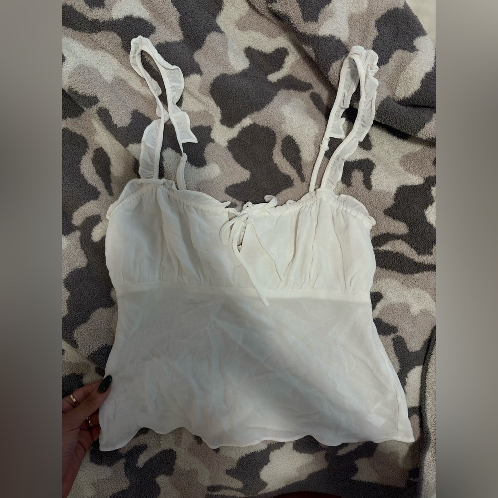 White Danity Top